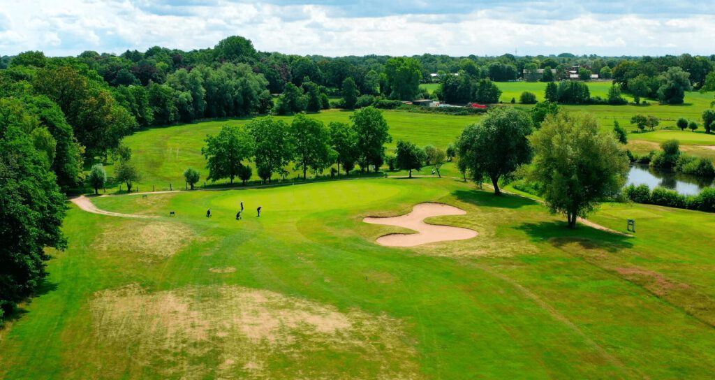 Golf Loch Impressions Foto