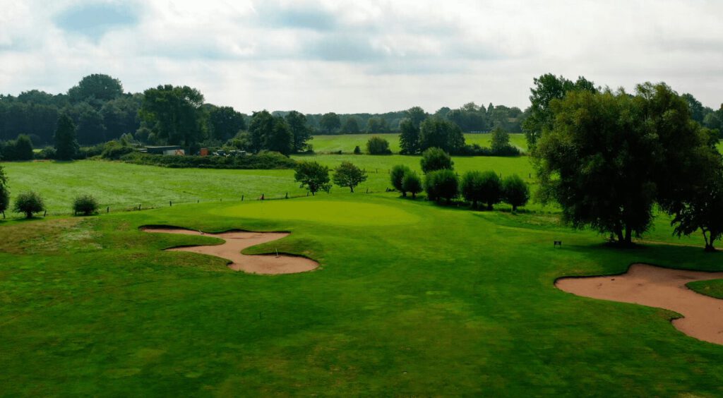 Golf Loch Impressions Foto