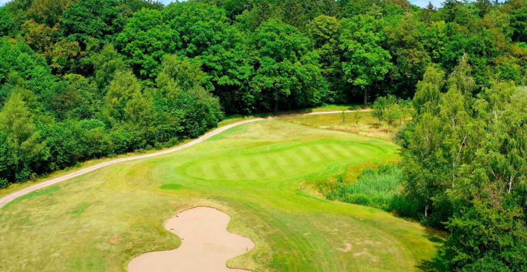 Golf Loch Impressions Foto