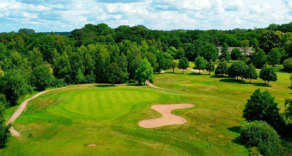 Golf Loch Impressions Foto